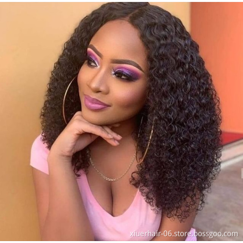 Wholesale Peruvian Hd Frontal Full Lace Blonde 613 Virgin Hair Deep Wave Curly Short Natural Human Hair Lace Front Bob Wigs